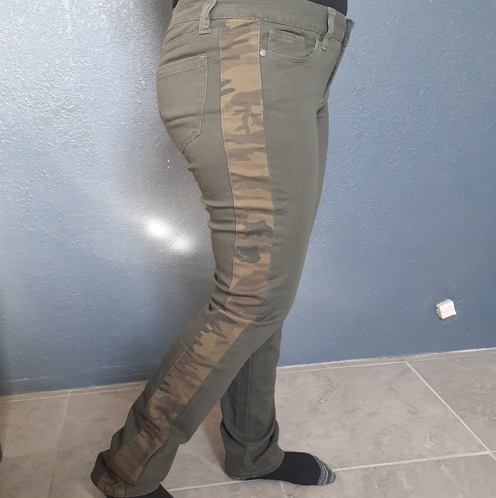 Breaker Jeans by Jalate 13 *NEW* Camo Tuxedo Pant *Stretch* School Work Casual